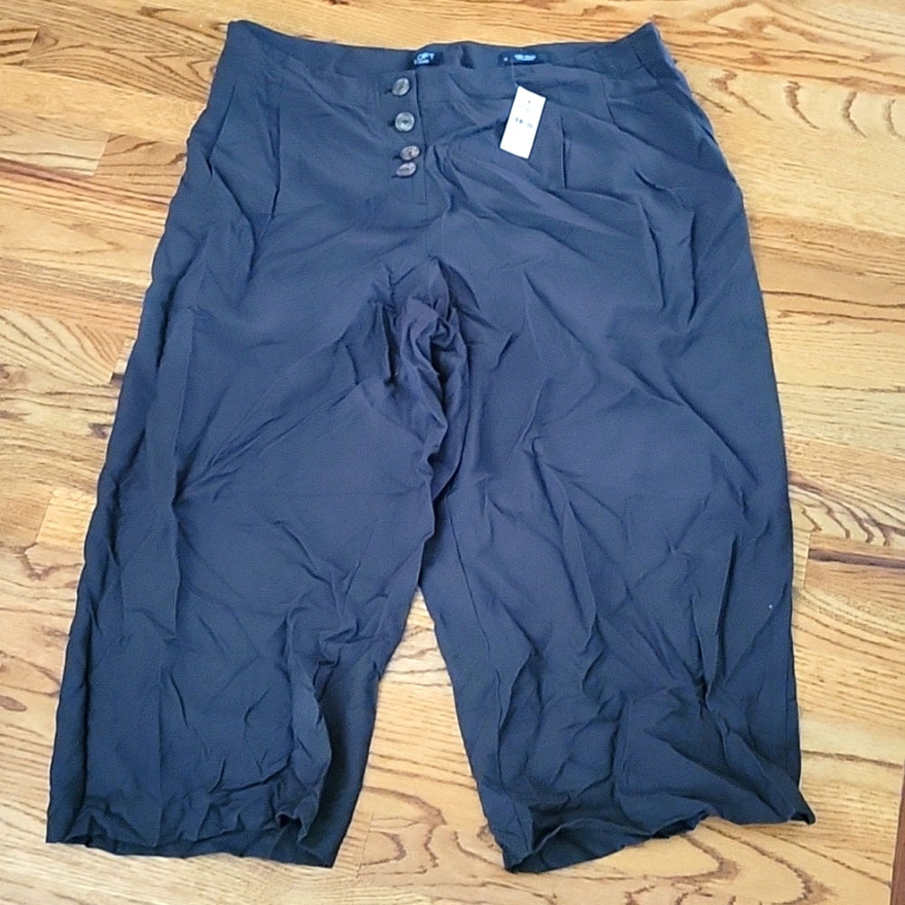 Green High Waist Pants